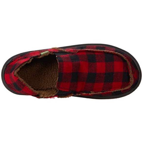Sanuk Men's Vagabond St Chill 21' Slip On Shoes Red Buffalo Size 9M. NIB - Picture 2 of 5
